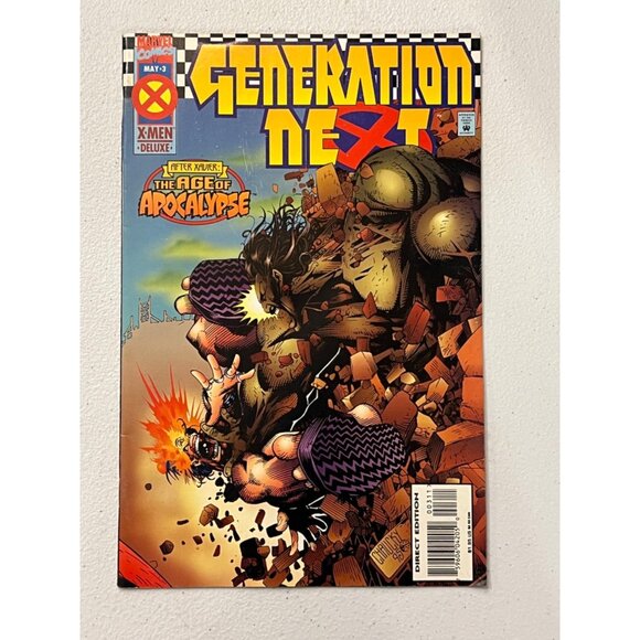 Generation Next Issues 1–4 Marvel Comics 1995 Deluxe Edition Pre-Owned - Picture 3 of 14